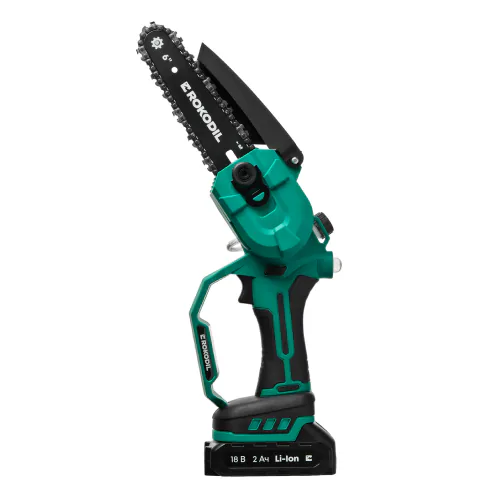 Аккумуляторная цепная мини-пила Rokodil Cutter Pro, 6 дюймов, 700 Вт, 2 АКБ
