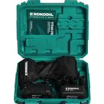 Аккумуляторный ударный гайковерт Rokodil Titan Pro, 550 Нм, 20 В, 2 АКБ